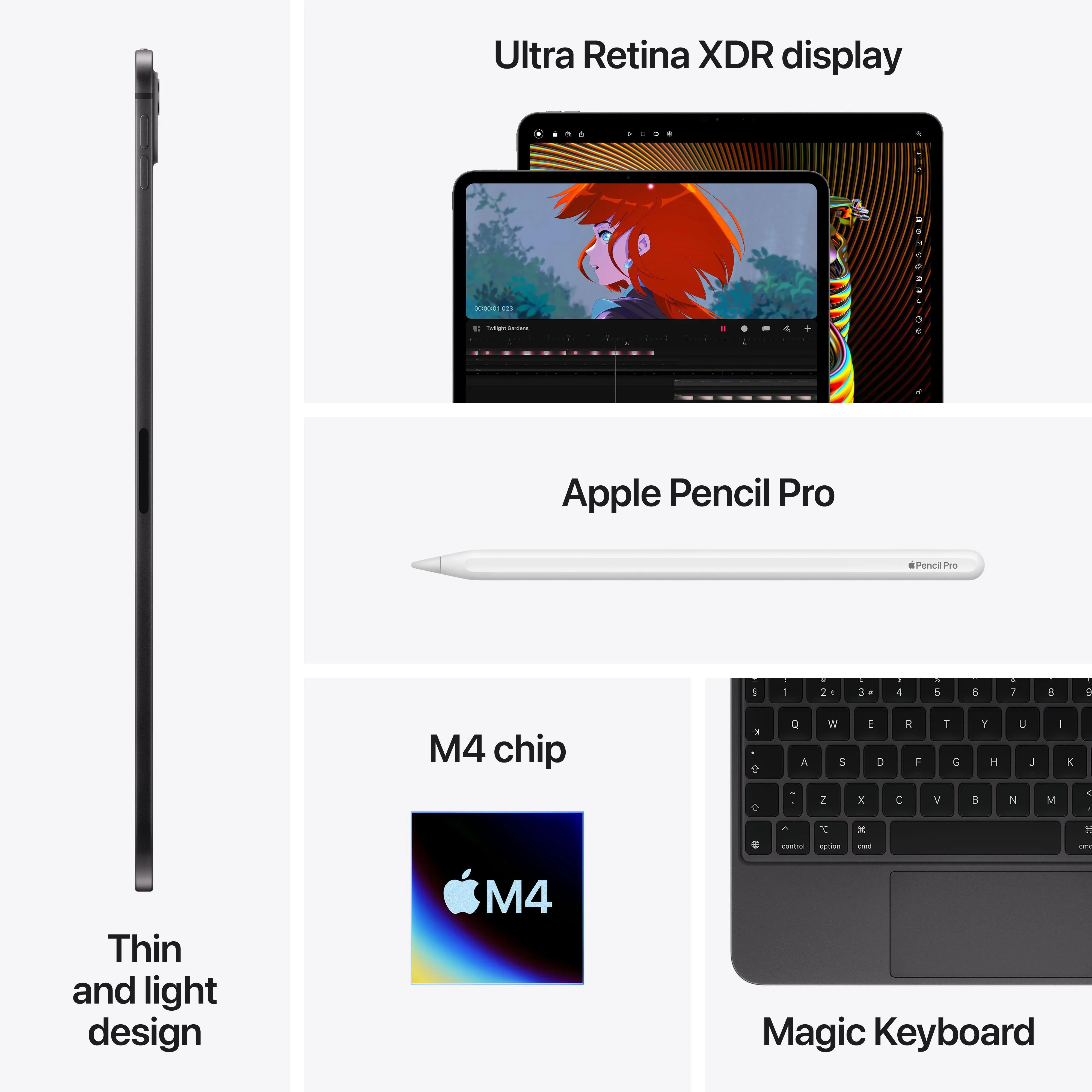 11-inch iPad Pro M4 with standard glass - Image 9