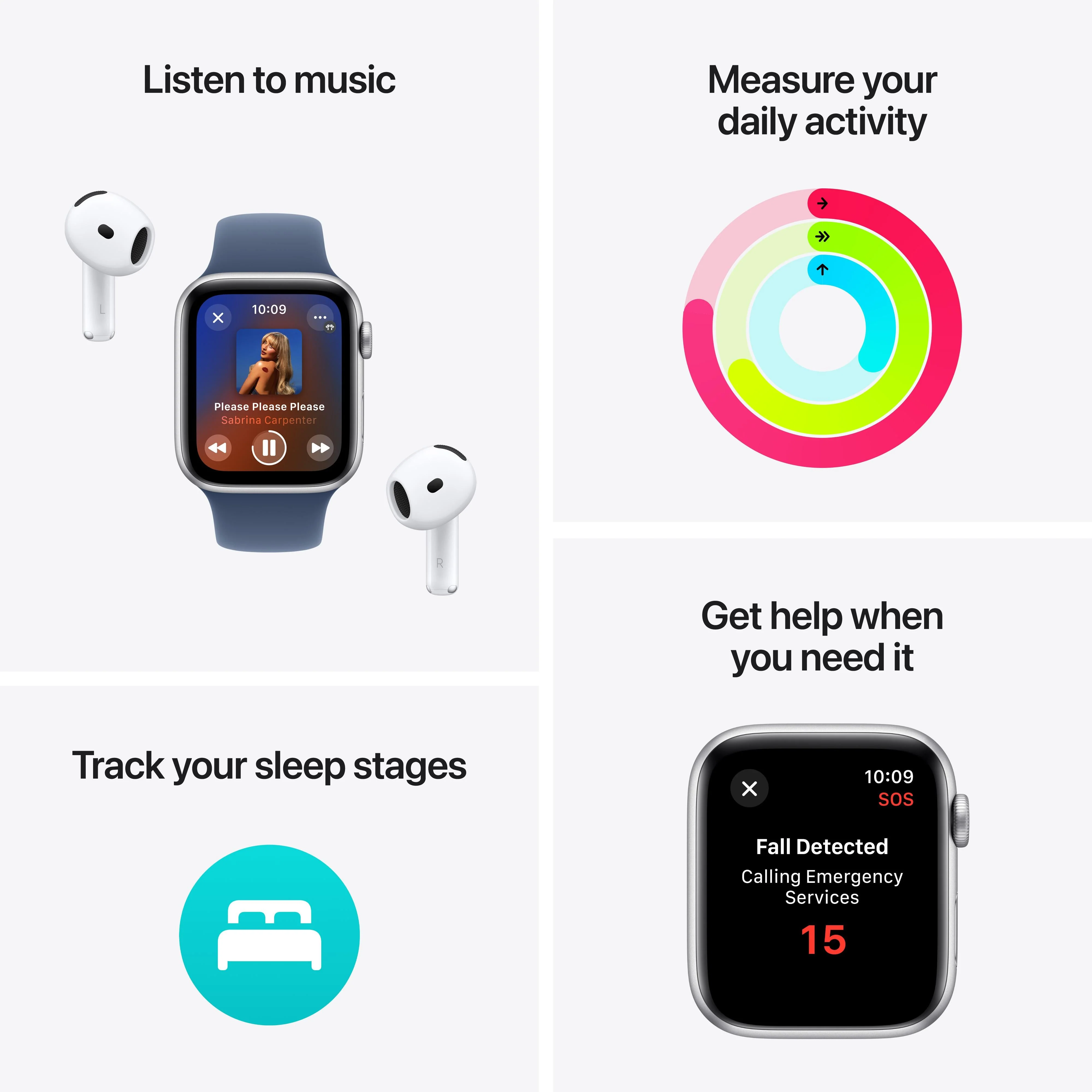 2024 Apple Watch SE Sport Band 2nd generation - Image 3