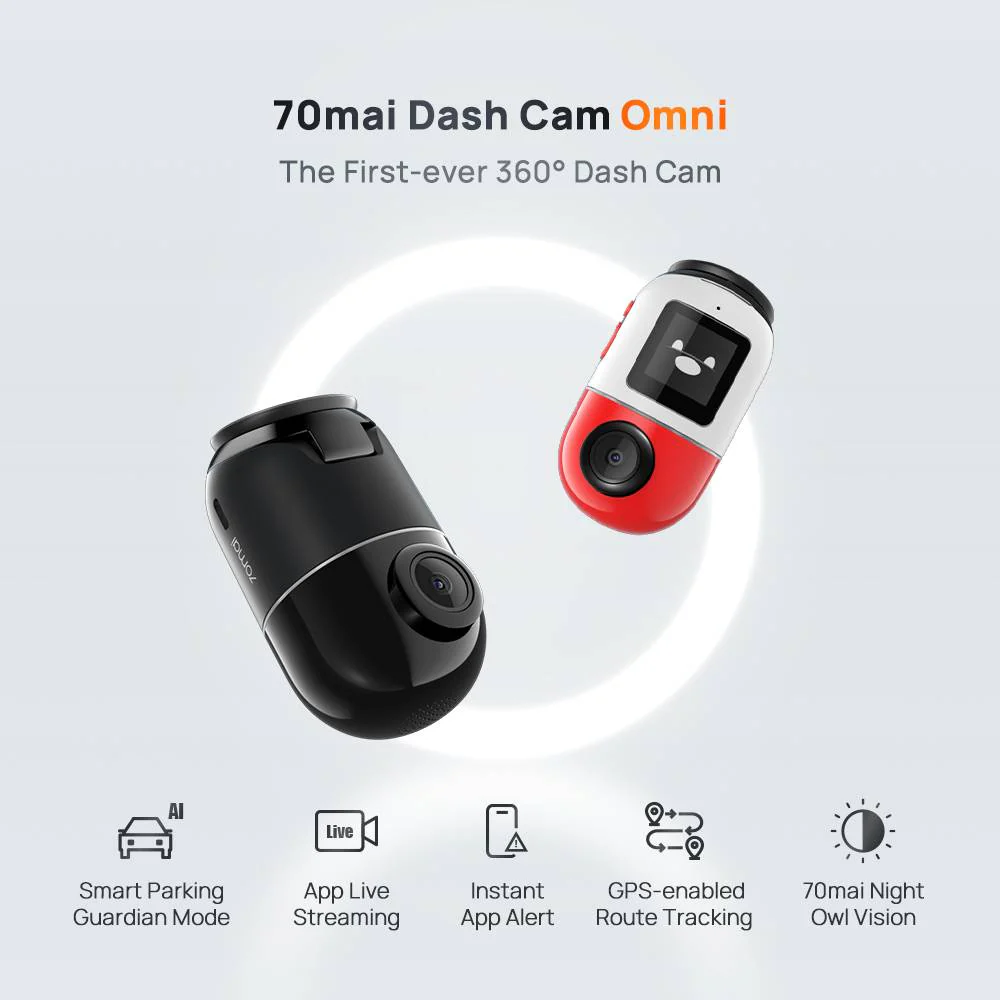 70mai Dash Cam Omni X200 64GB - Image 4