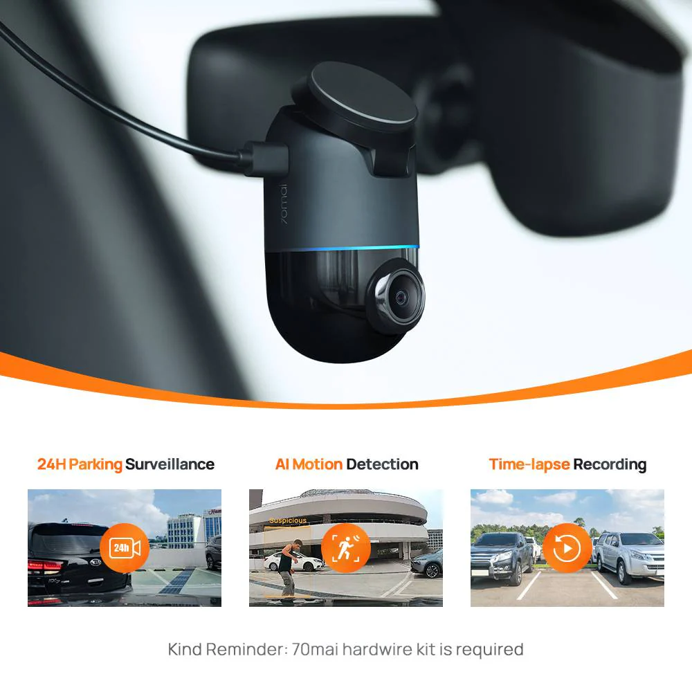 70mai Dash Cam Omni X200 64GB - Image 5