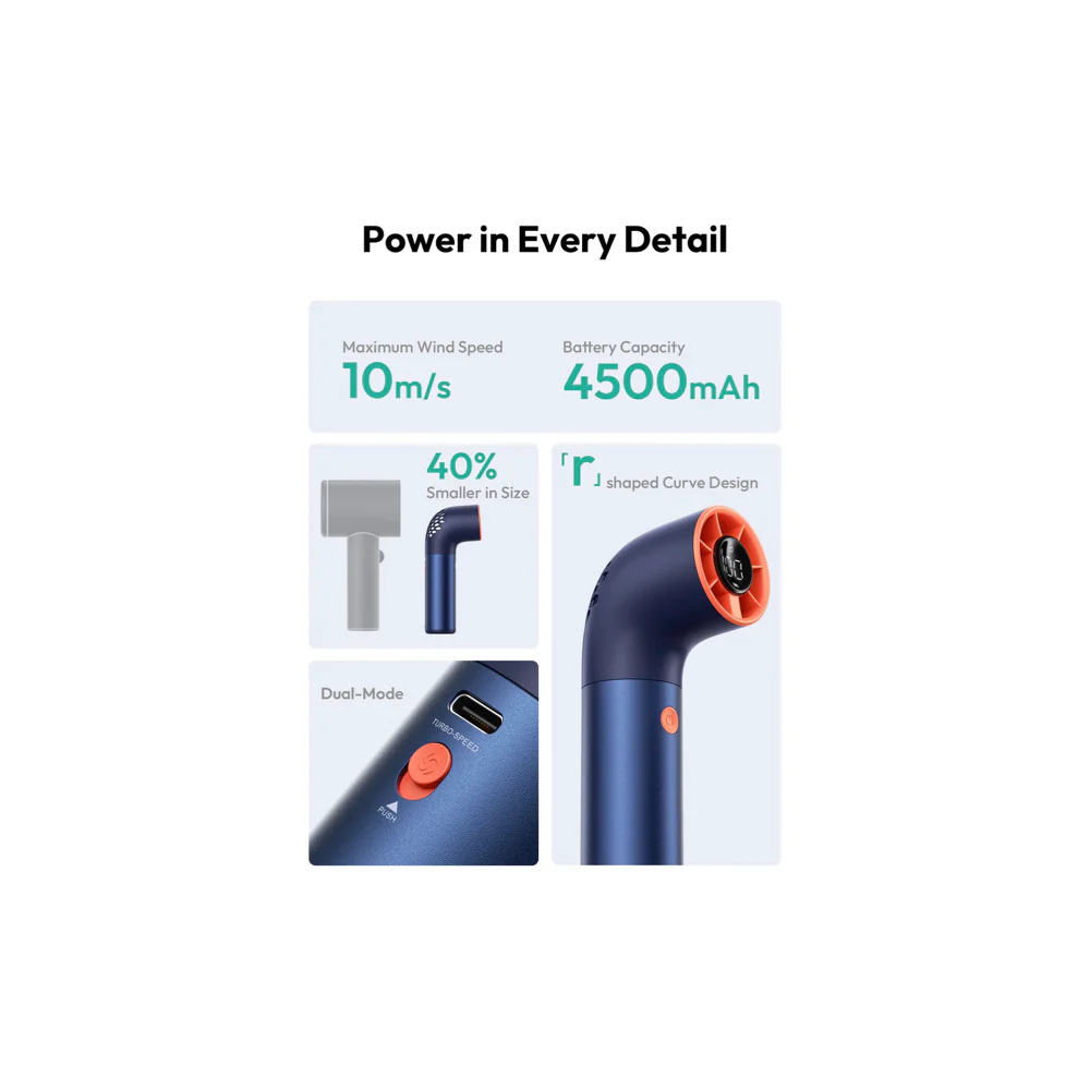 Aecooly Aero Ultra 4500mAh Handheld High-Speed Fan - Image 5