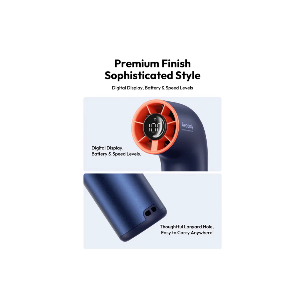 Aecooly Aero Ultra 4500mAh Handheld High-Speed Fan - Image 7