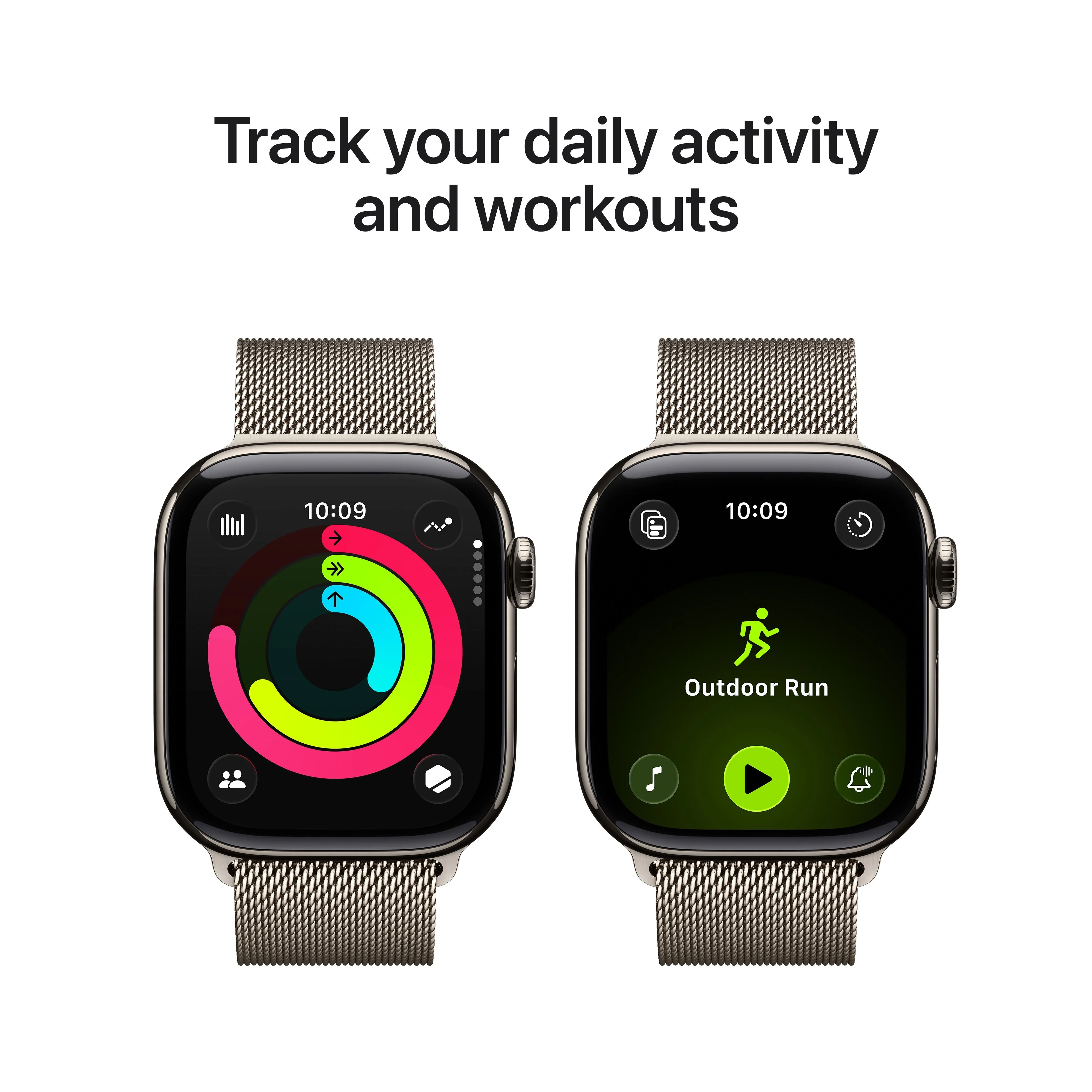 Apple Watch Series 11 Natural Milanese Loop - Image 4
