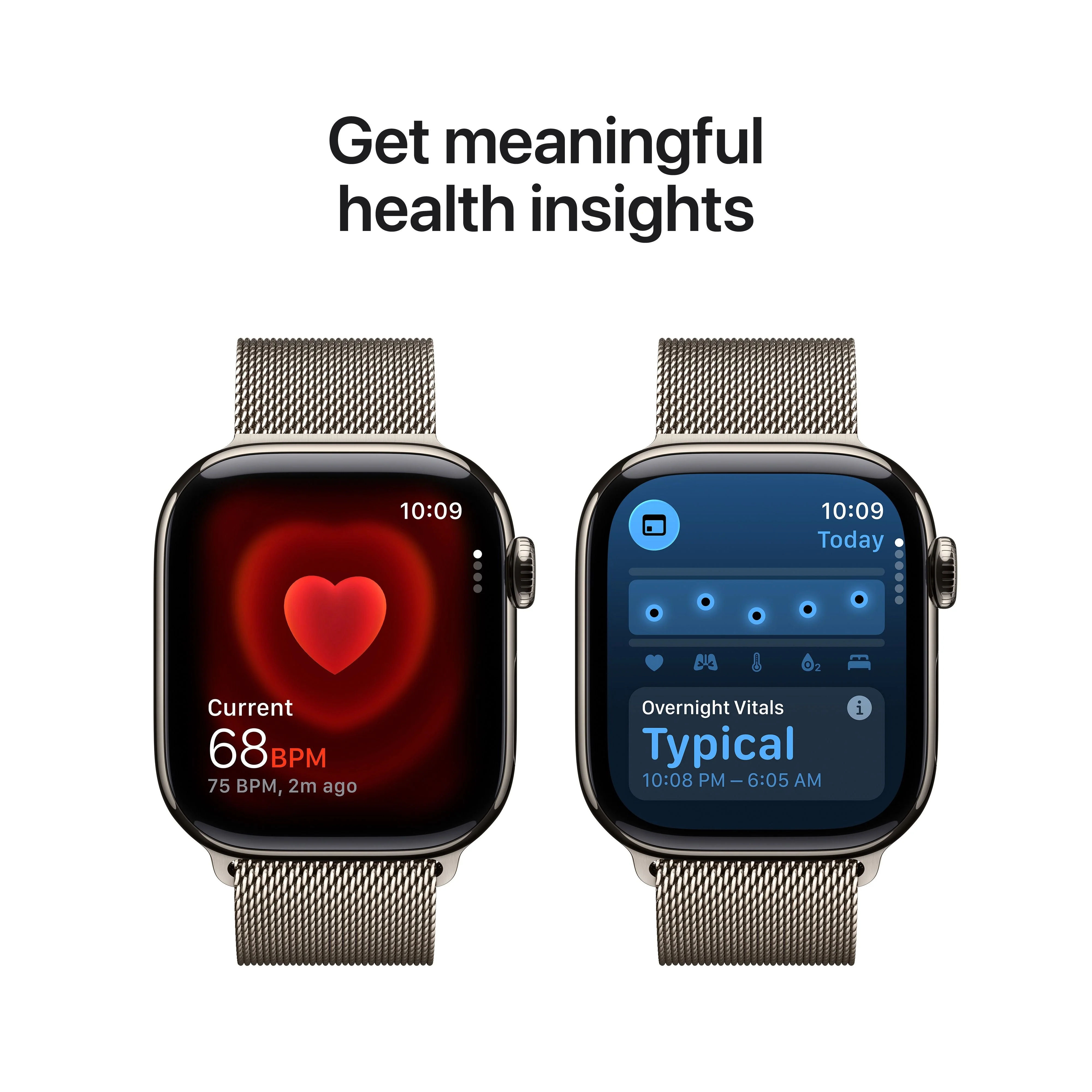 Apple Watch Series 11 Natural Milanese Loop - Image 5