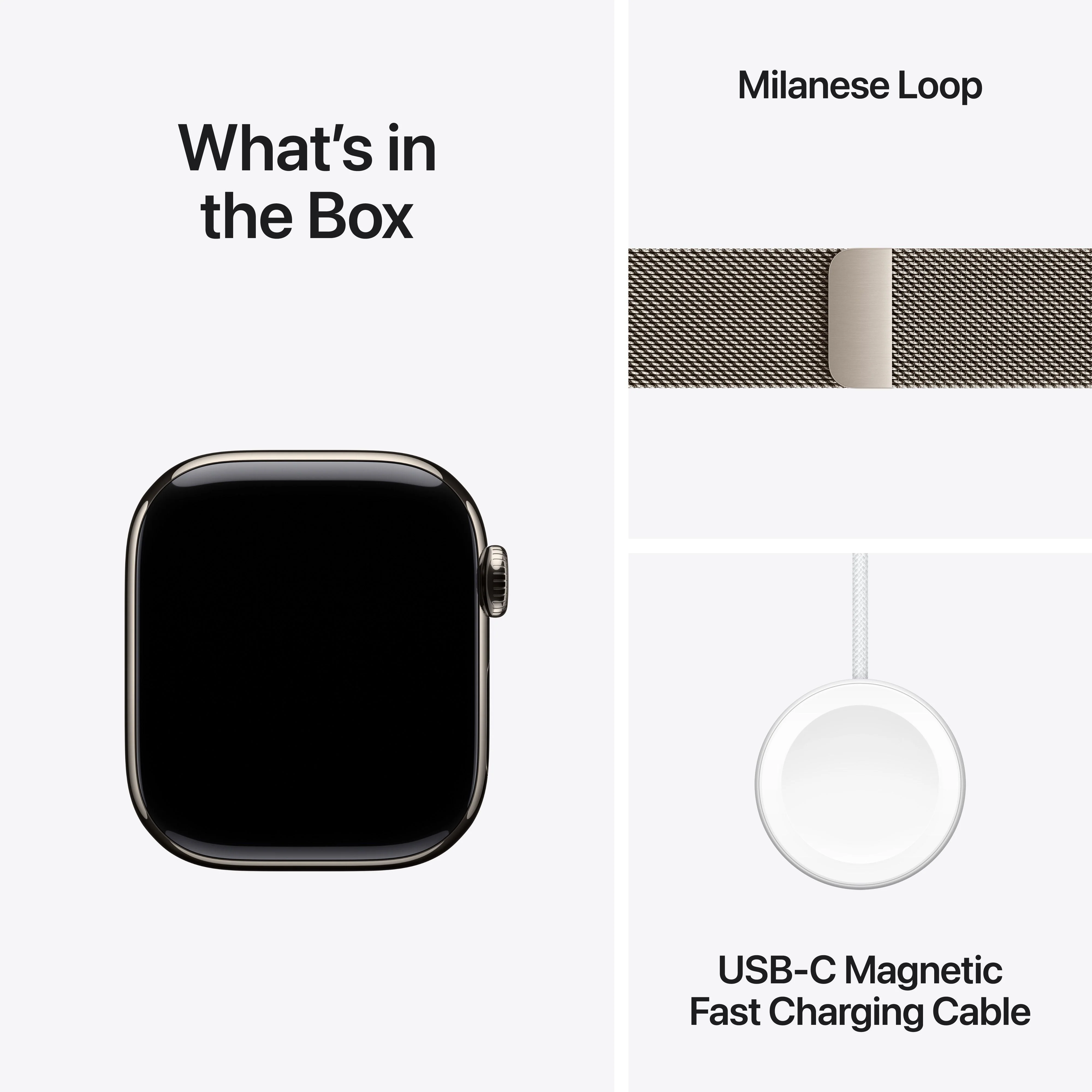 Apple Watch Series 11 Natural Milanese Loop - Image 8