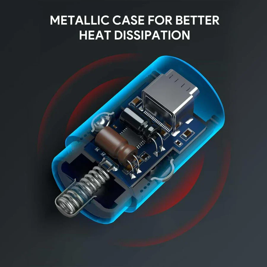 Aukey Dual Port USB-C 30W PD Car Charger - Image 4