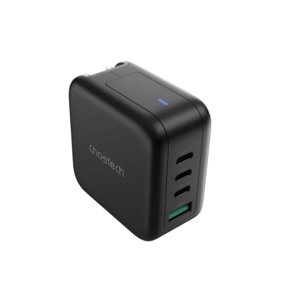Choetech PD6055 NexGen 3C1A 70W GaN Wall Charger With UK/US/EU/AUS (4 Pin)