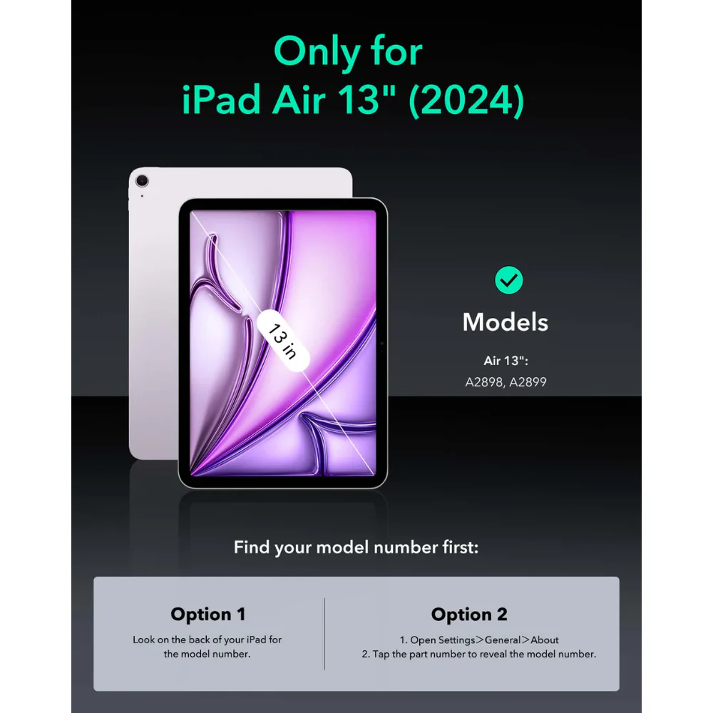 ESR Shift Magnetic Case iPad Air 13 inch (2024) - Image 2