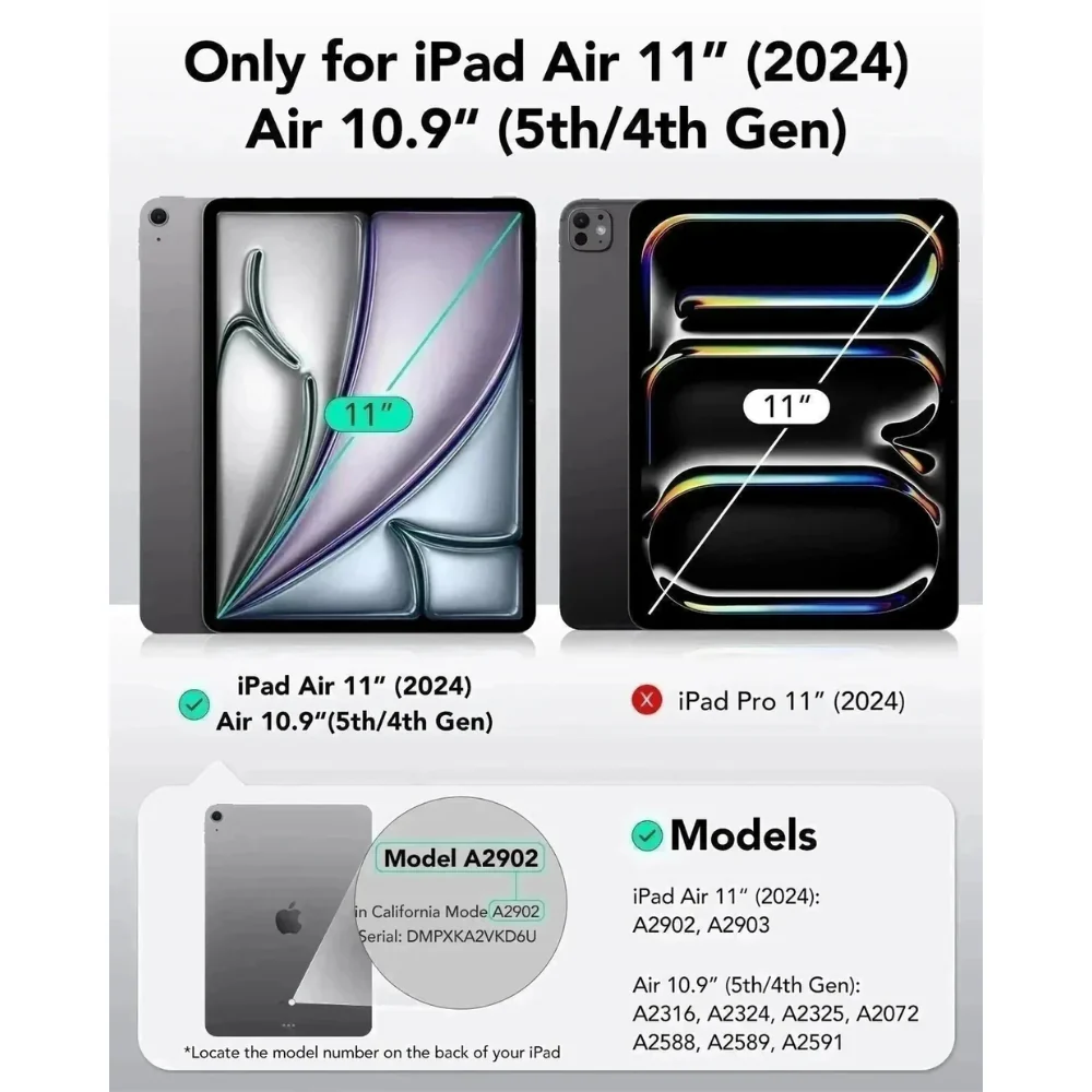 ESR Shift Magnetic Case iPad Air 4/5/Air 11 inch - Image 2