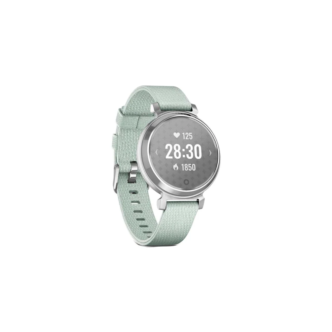 Garmin Lily 2 Classic, KOR/SEA, Silver/SageGrey, Fabric - Image 3