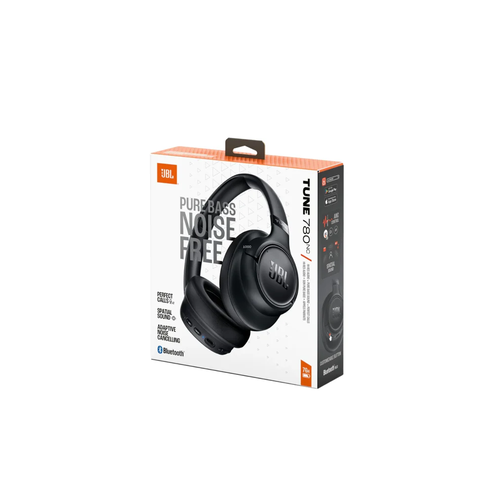 JBL Tune 780NC Wireless Headphone - Black - Image 5