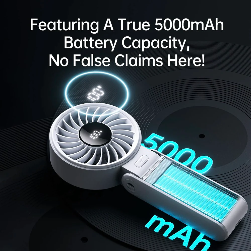 Jisulife Handheld Fan Life7 (5000mAh) - Image 5
