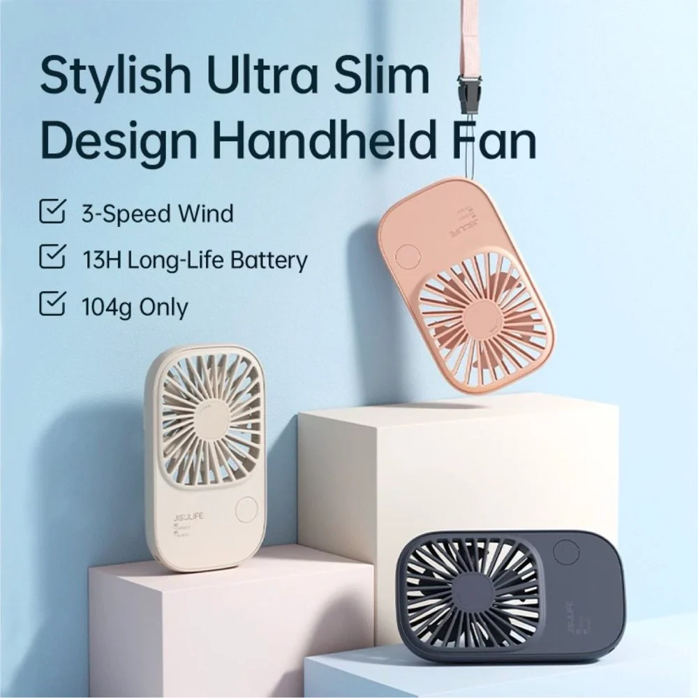 Jisulife Super-Thin HandHeld Fan - Image 4
