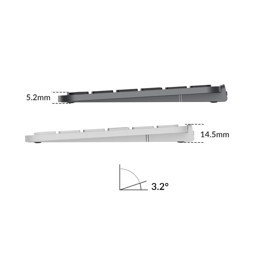 Keychron B6 Pro 109Key Wireless scissor Ultra-Slim Wireless Keyboard - Image 10