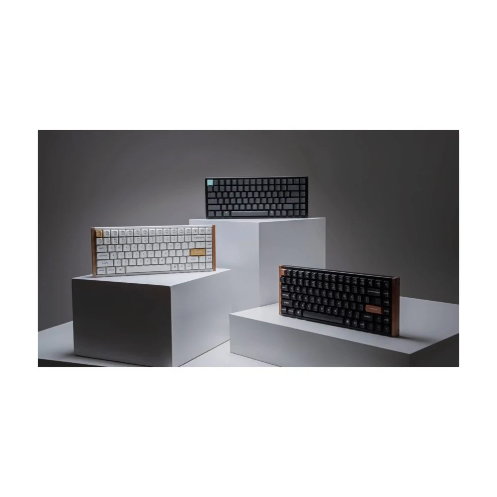 Keychron K2 HE ANSI 75% layout 81 Key Assembled RGB Hot-Swap Gateron 2.0 magnetic switch BT/2.4GHz/Wired Hall effect keyboard - Image 4