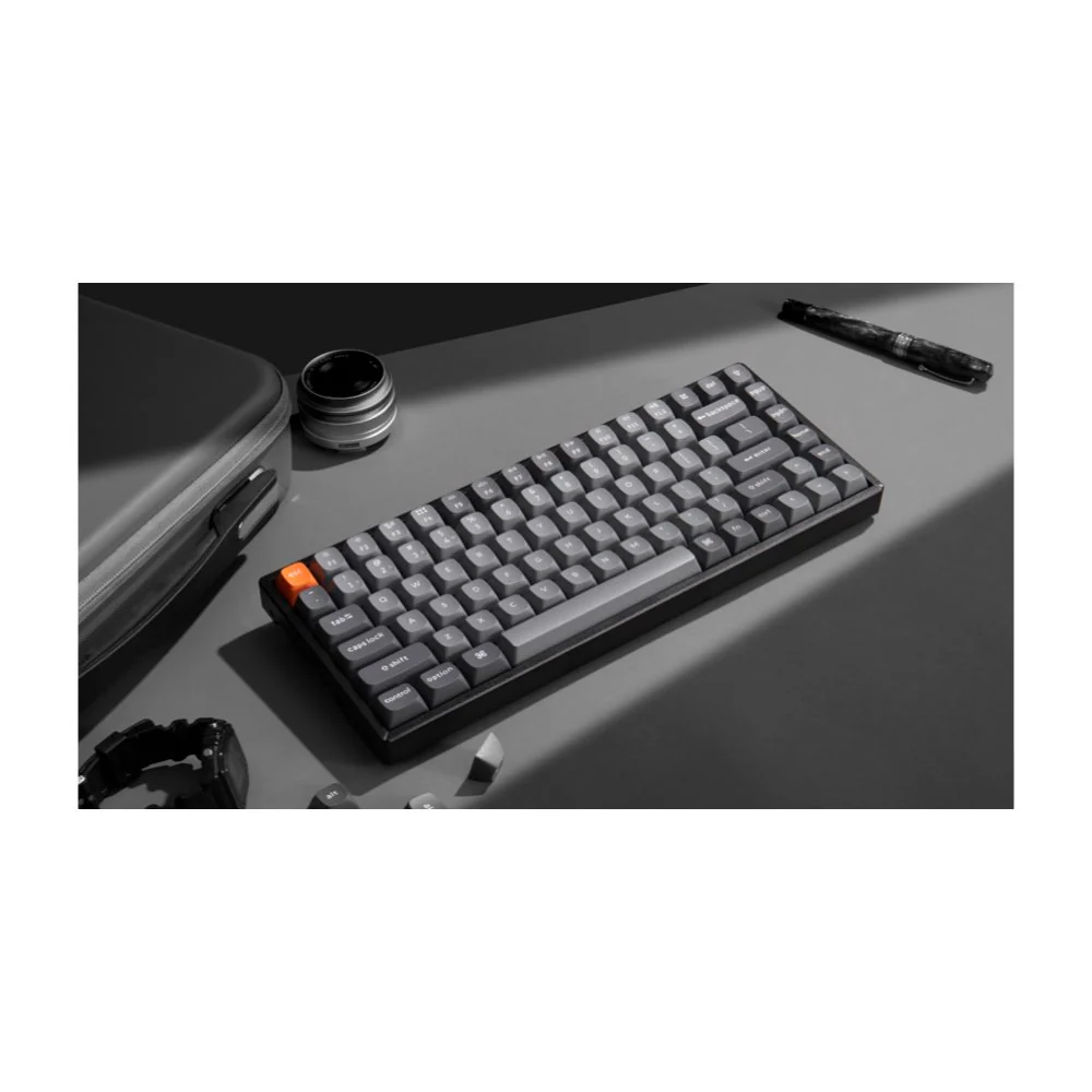 Keychron K2 Max ANSI 75% layout 81 Key Full Assembled Banana Switch RGB Backlight Hot-Swap Keychron Super Banana Wireless / Wired / 2.4GHz Normal Profile QMK Custom Keyboard - Image 4