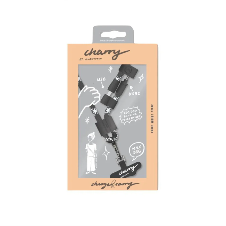 M.Craftsman Charry C to C 2 in 1 Cable + Crossbody Phone Lanyard - Image 5