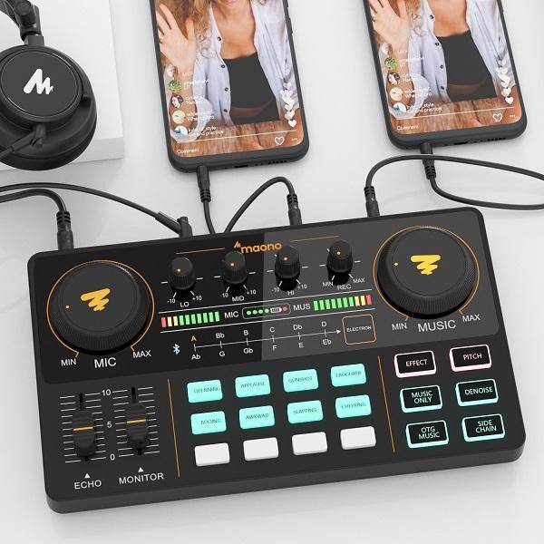 Maono All-In-One Sound Card with Microphone Starter Bundle Set - Image 2