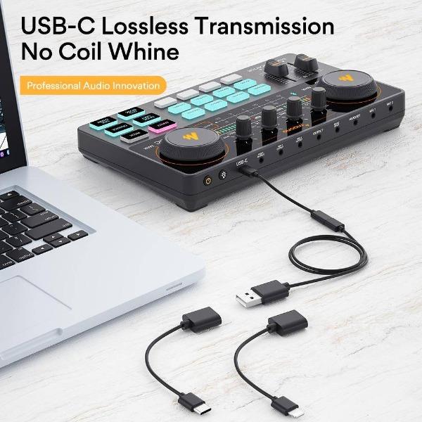 Maono All-In-One Sound Card with Microphone Starter Bundle Set - Image 5
