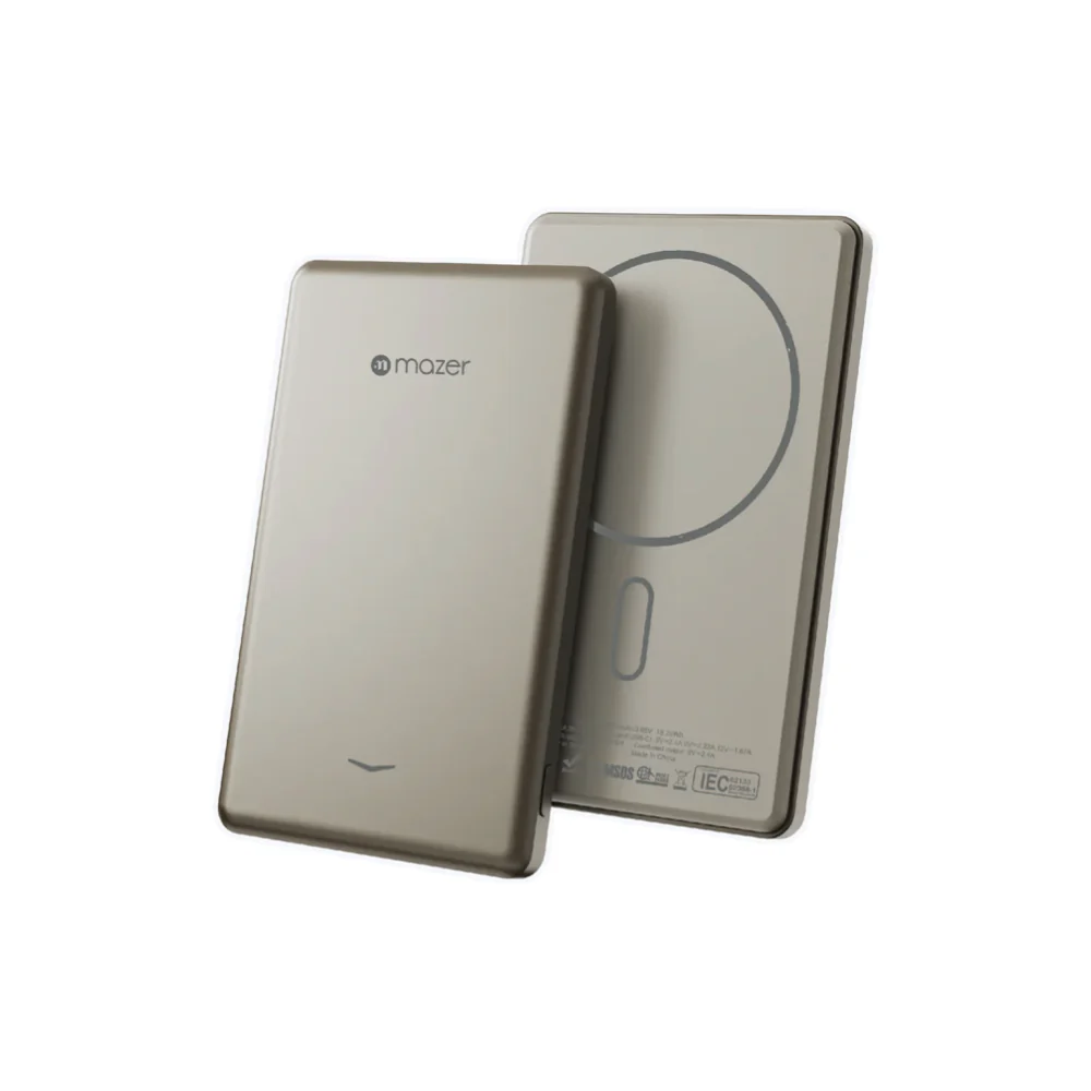 Mazer MagAir19 5000mAh Ultra Slim Magnetic Wireless Power Bank - Image 5