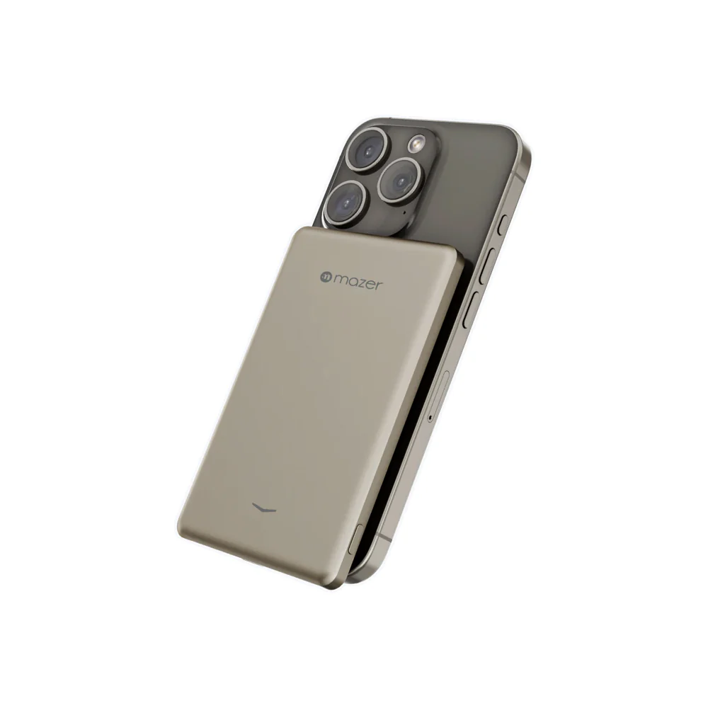 Mazer MagAir19 5000mAh Ultra Slim Magnetic Wireless Power Bank - Image 7