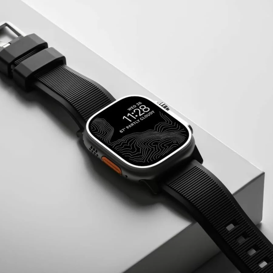 Nomad Rugged Strap for Apple Watch 45/44/42mm (Series SE/7/6/5/4/3/2) - Image 5