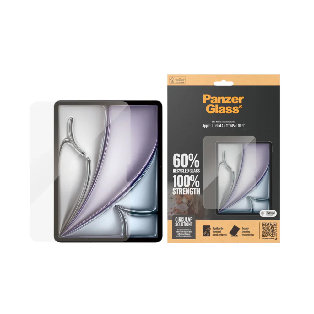 PanzerGlassÂź Screen Protector iPad Air 11 & iPad 10.9 |Ultra-Wide Fit - Image 3