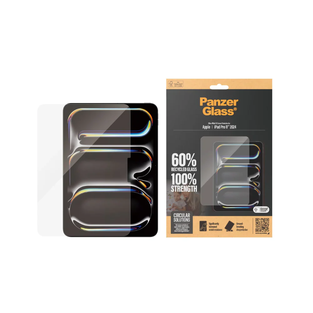 PanzerGlassÂź Screen Protector iPad Pro 11 2024 | Ultra-Wide Fit - Image 2