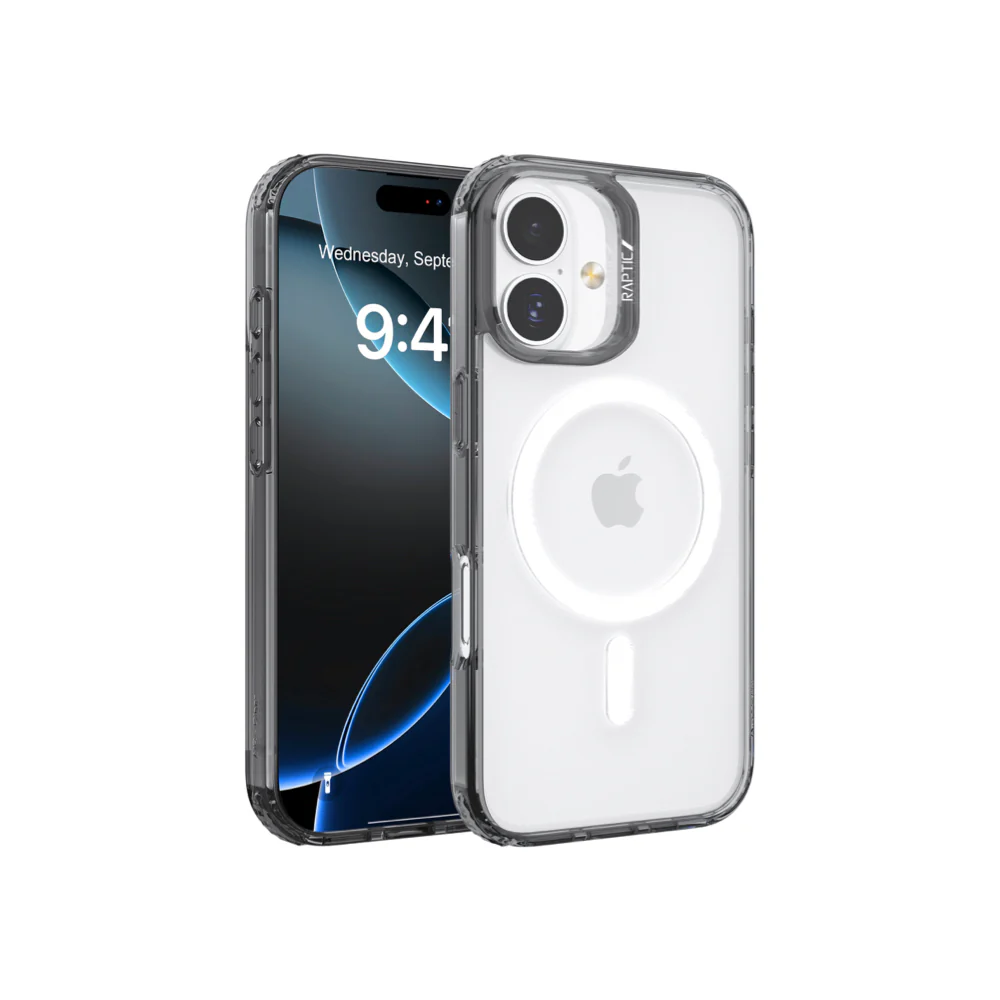 Raptic Air Clear Magsafe for iPhone 17 - Black