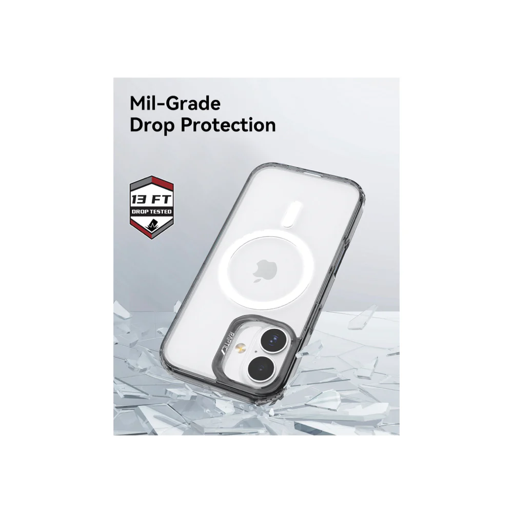 Raptic Air Clear Magsafe for iPhone 17 - Black - Image 3