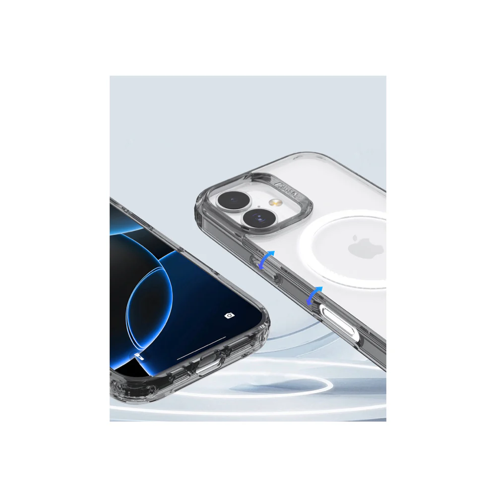 Raptic Air Clear Magsafe for iPhone 17 - Black - Image 7