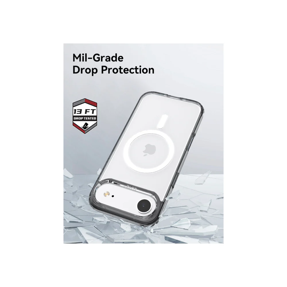 Raptic Air Clear Magsafe for iPhone Air - Black - Image 3
