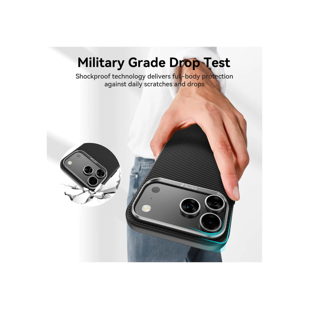 Raptic Aramid Dual Magsafe for iPhone 17 Pro Max - 600D - Image 2