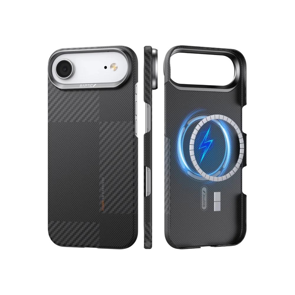 Raptic Aramid Fiber Geotik Magsafe Case for iPhone Air - Mondrian
