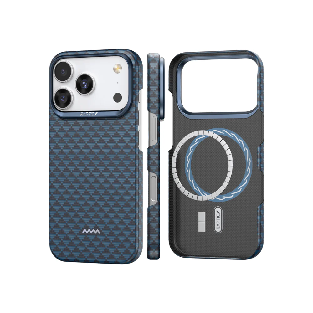 Raptic Aramid Fiber Skin-Origin Magsafe Case for iPhone 17 Pro - Image 5