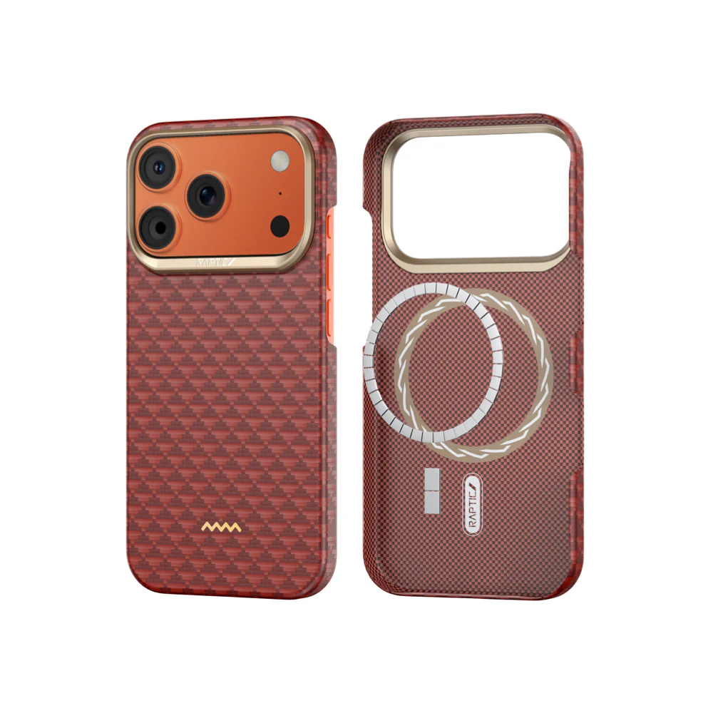 Raptic Aramid Fiber Skin-Origin Magsafe Case for iPhone 17 Pro Max - Image 6