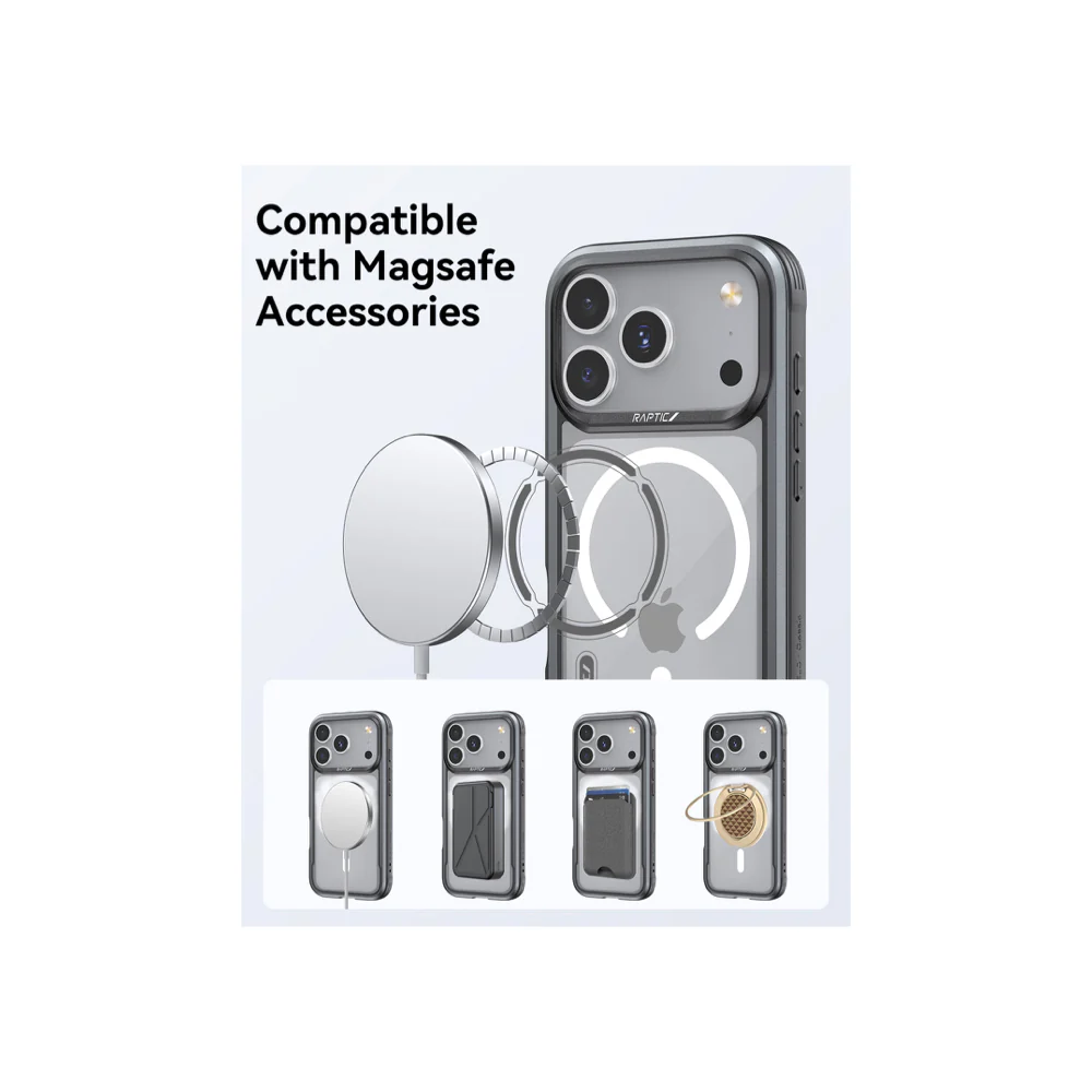 Raptic Shield Classic Magsafe Case for iPhone 17 Pro - Image 8