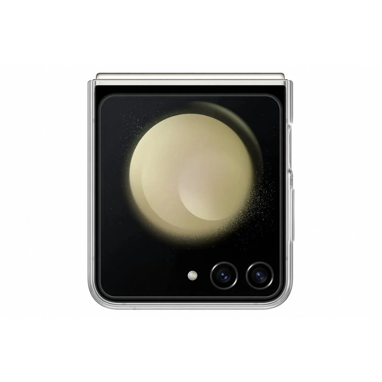 Samsung Galaxy Z Flip5 Card Suit Cover - Transparent - Image 2