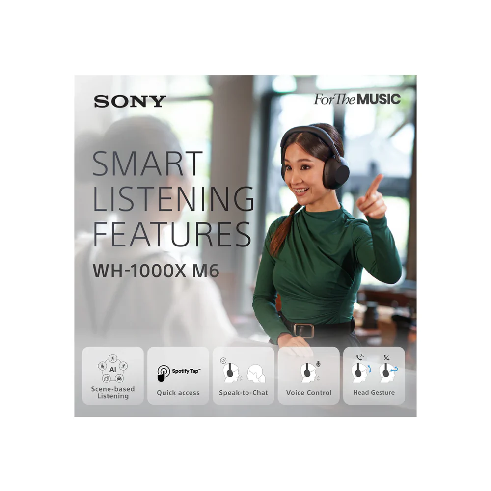 Sony WH-1000XM6 Wireless Noise Cancelling Headphones - Image 10