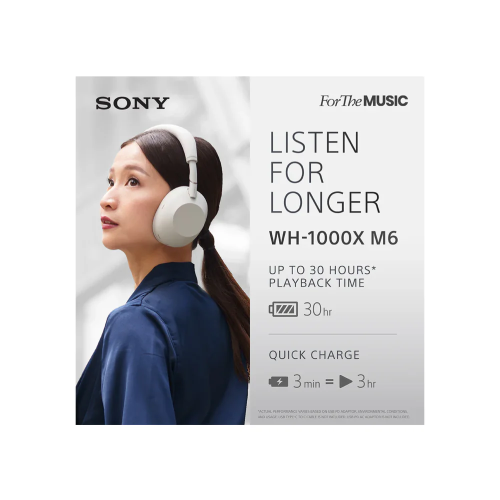 Sony WH-1000XM6 Wireless Noise Cancelling Headphones - Image 9