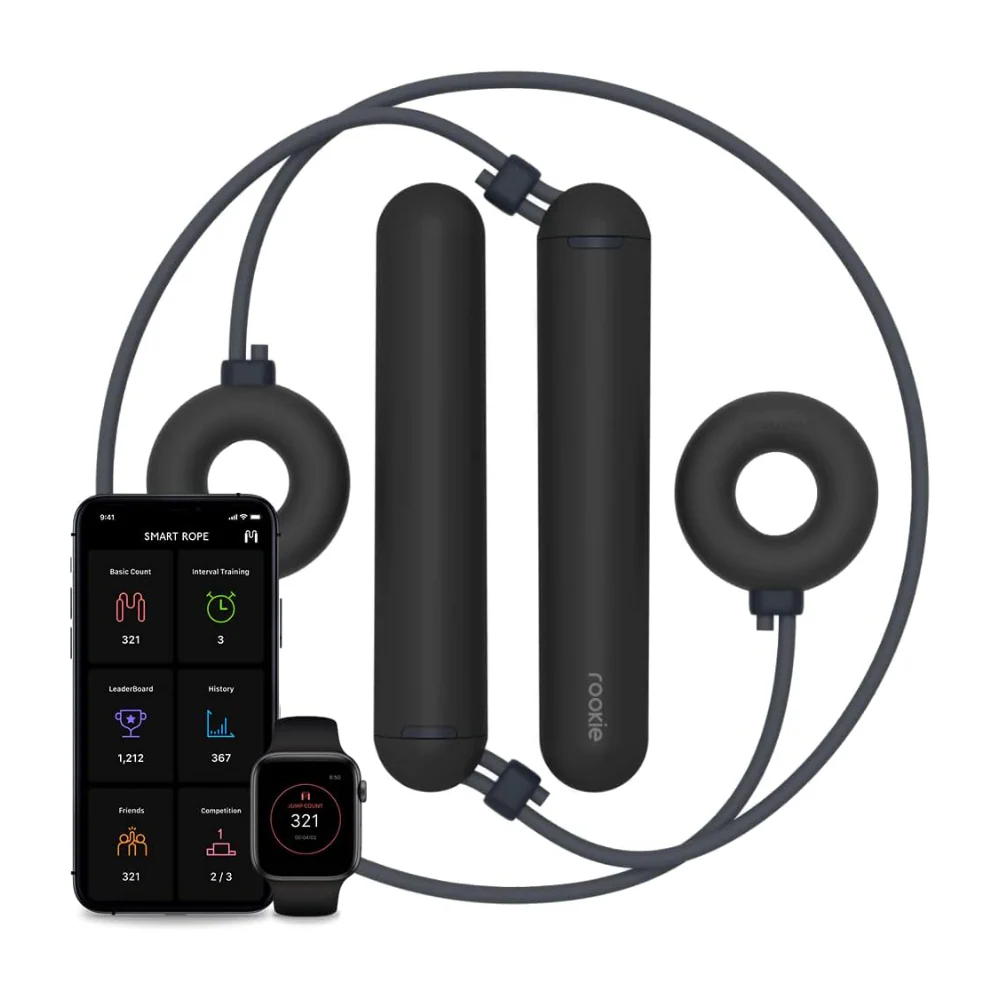 Tangram SmartRope Donut Black: SR100-BD (EOL - No Warranty Coverage)