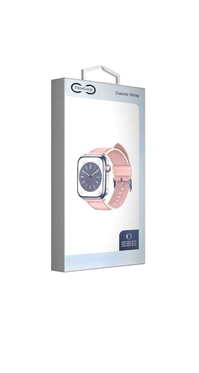 TimeLoop Apple Watch Classic Strap 41mm/40mm/38mm (Pink) - Image 2