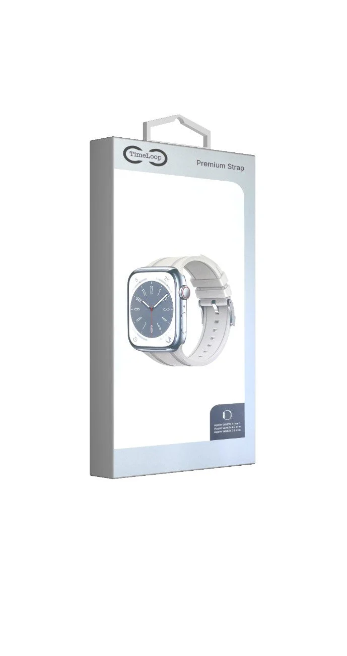 TimeLoop Apple Watch Premium Strap 41mm/40mm/38mm (Starlight) - Image 2