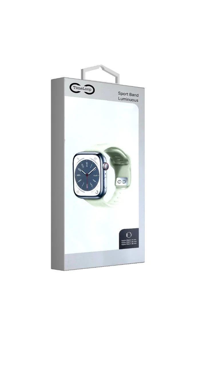 TimeLoop Apple Watch Sport Band 49mm/45mm/44mm/42mm (Luminous) - Image 2