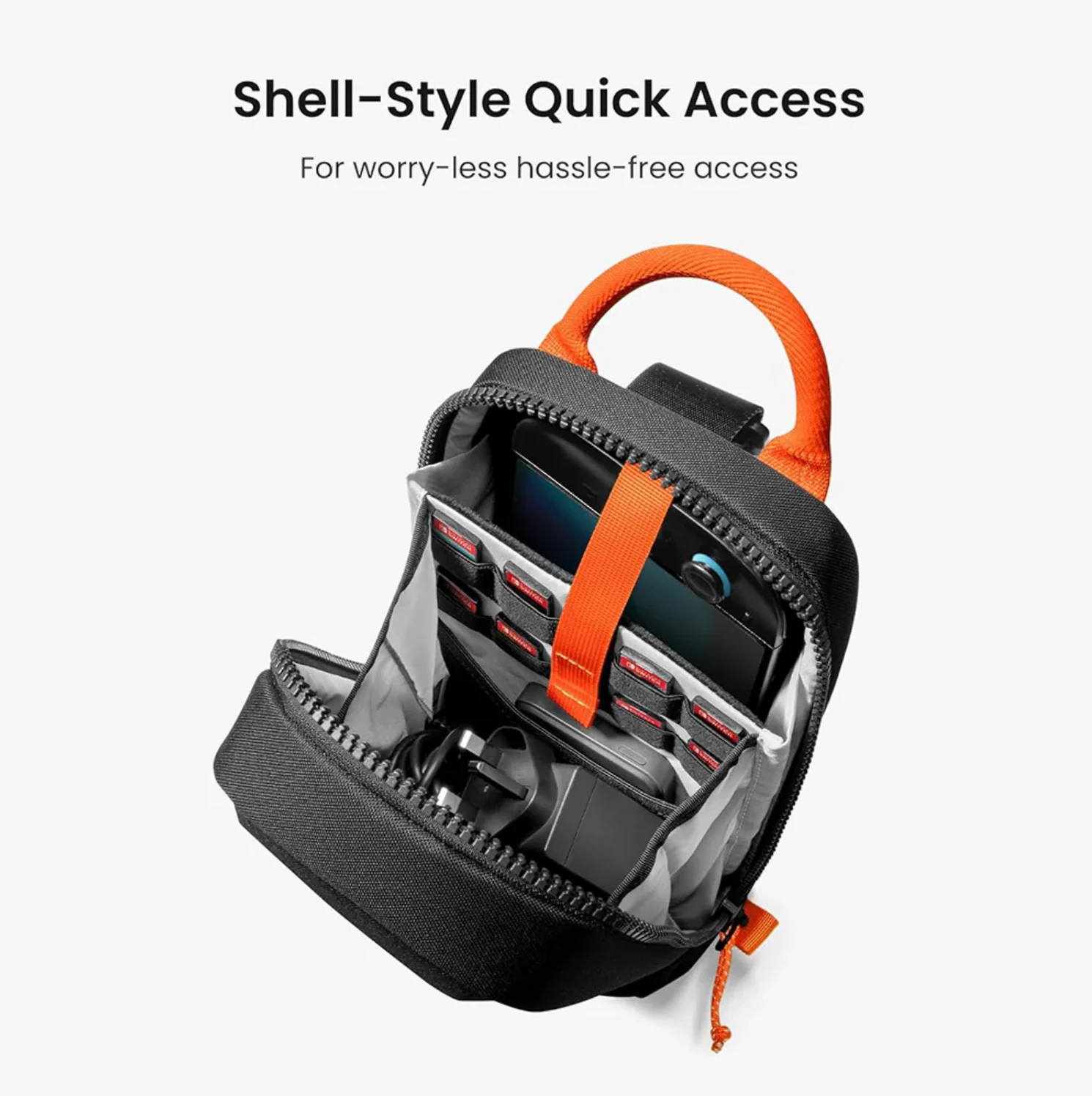 TOMTOC GAME ON G49S1 NINTENDO SWITCH 2 TRAVEL BAG - Image 5