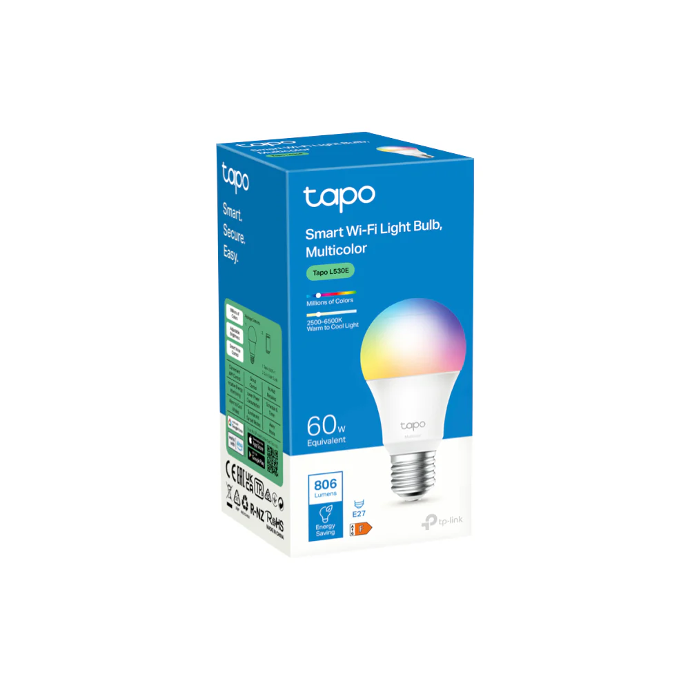 TP-Link TAPO Smart Wifi Light Bulb, Multicolor - Image 2