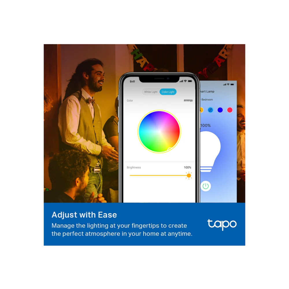 TP-Link TAPO Smart Wifi Light Bulb, Multicolor - Image 5
