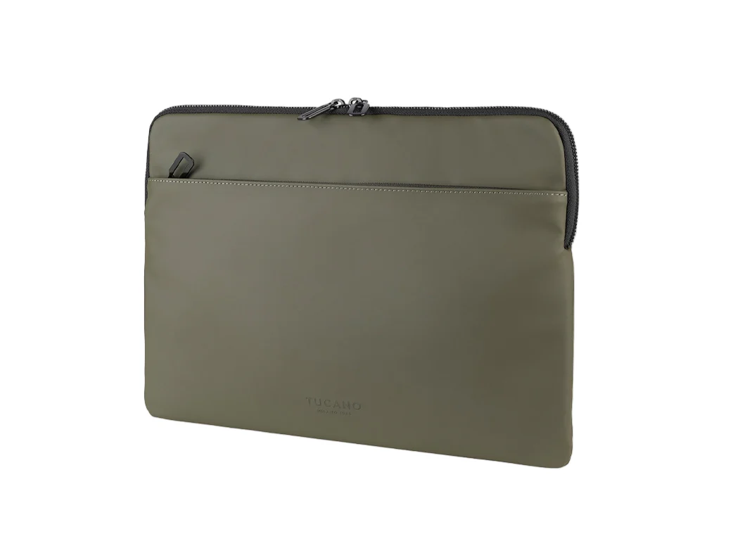 Tucano Gommo Sleeve for 13"/14" Laptop - Military Green - Image 2