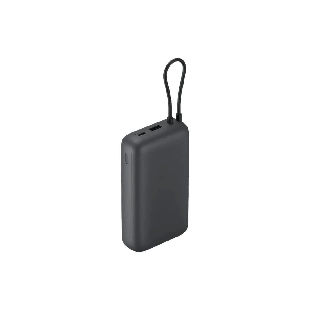 Xiaomi Power Bank 20000mAh (Integrated Cable) - Dark Gray (61856) - Image 2