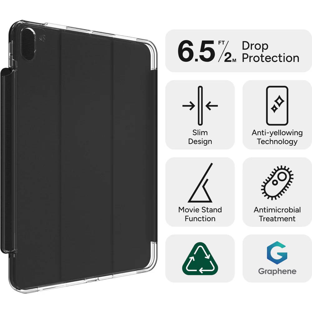 ZAGG Cases Crystal Palace Folio Apple iPad - Clear